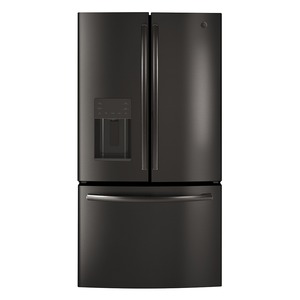 Refrigerador French Door 18 cuft Negro Inoxidable GE - GYE18JBLTS