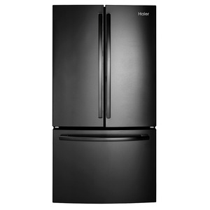 Refrigerador French Door 27 cuft Negro Inoxidable Haier - QNE27JBMTS