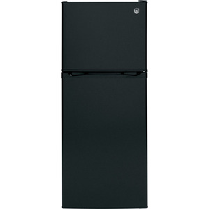 Refrigerador Top Freezer 328 L Negro GE Appliances - GPE12FGKBB