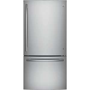 Refrigerador Bottom Mount 25 cuft Acero Inoxidable GE - GDE25ESKSS