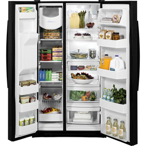 Refrigerador Side by Side 717 L Negro GE Appliances - GSE25GGHBB