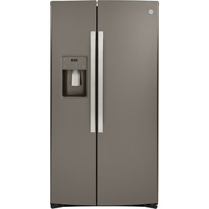 Refrigerador Side by Side 711 L Slate GE Appliances - GSS25IMNES