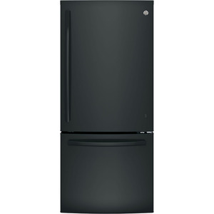 Refrigerador Bottom Freezer 589 L Negro GE Appliances - GBE21DGKBB